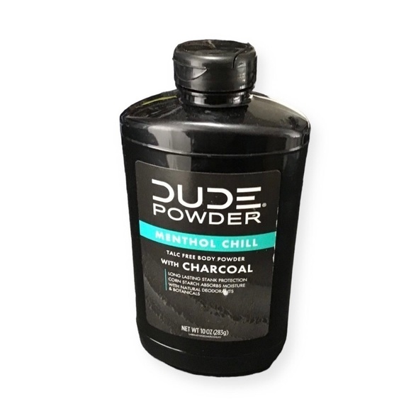 NEW DUDE POWDER Menthol Chill Charcoal Body Powder. - Picture 1 of 2